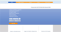 Desktop Screenshot of gaussgeo.com.br