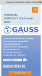 Mobile Screenshot of gaussgeo.com.br